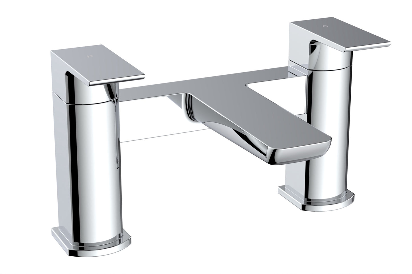 Harwich Deck Mounted Bath Filler - Chrome (BT8035)