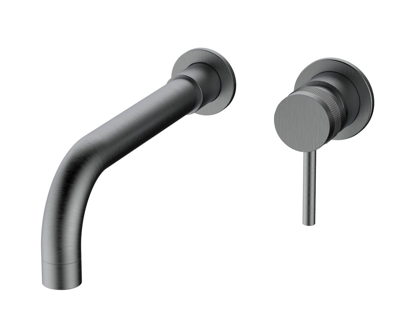 Kelso Wall mounted basin mono mixer - Gunmetal Grey (BT8059)