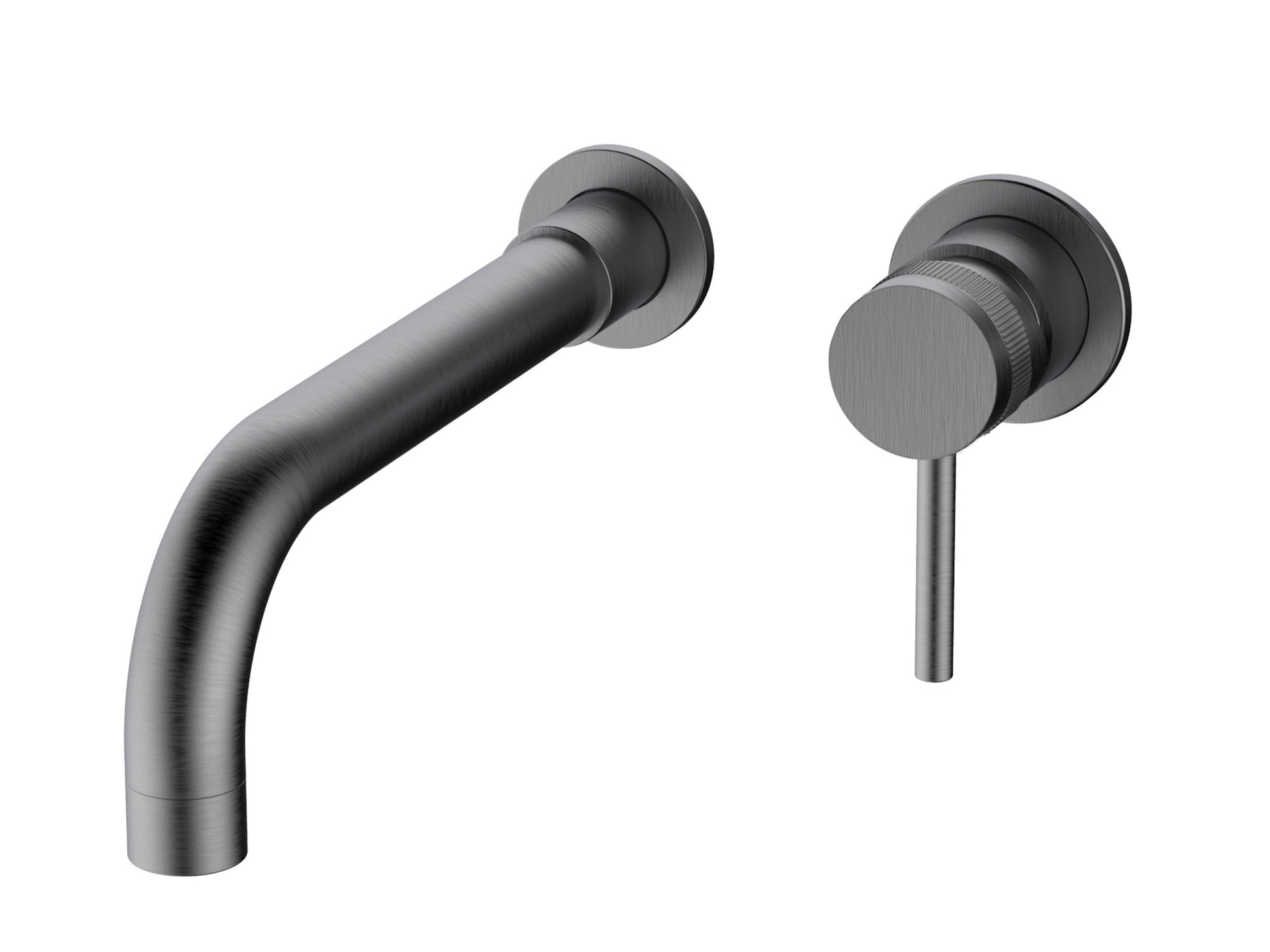 Kelso Wall mounted basin mono mixer - Gunmetal Grey (BT8059)