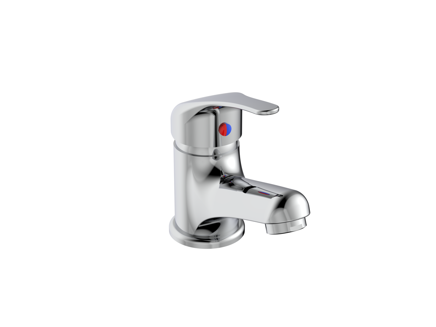 Verwood Mono Basin Mixer - Chrome (BT8076)