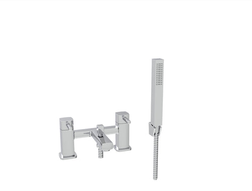 Yalding Deck Mounted Bath Filler Mixer - Chrome (BT8080)