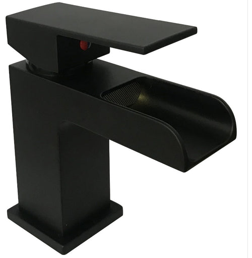Zennor Mono Basin Mixer - Matt Black (BT8086)