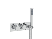 2 outlet 2 knobs concealed thermostatic - Chrome (BT8100)