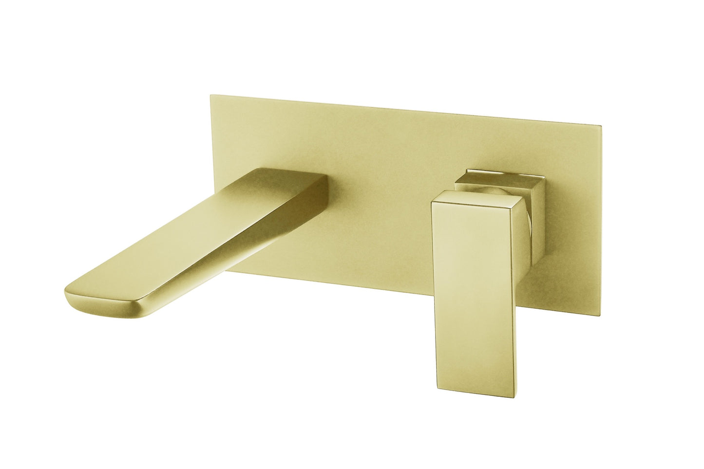 Harwich Wall mounted basin mono mixer - Brushed Brass (BT8172)