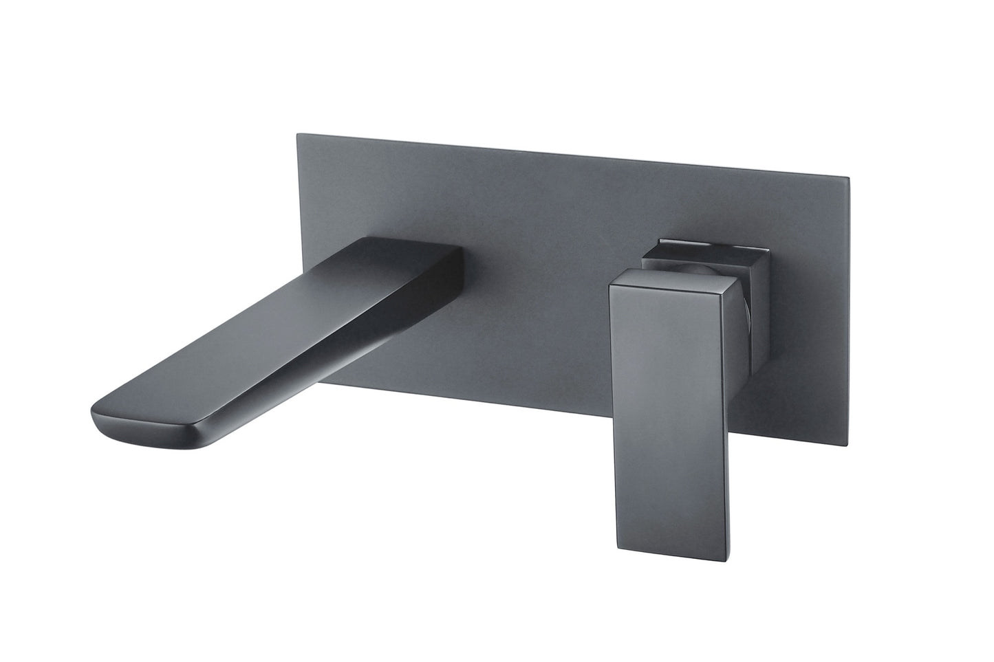 Harwich Wall mounted basin mono mixer - Gunmetal Grey (BT8174)