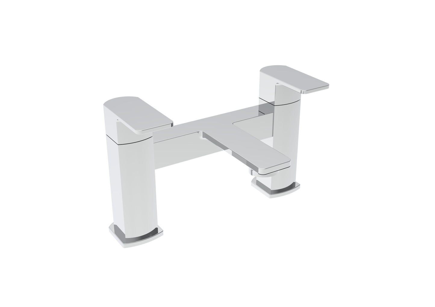 Hazelbury Deck Mounted Bath Filler - Chrome (BT8176)