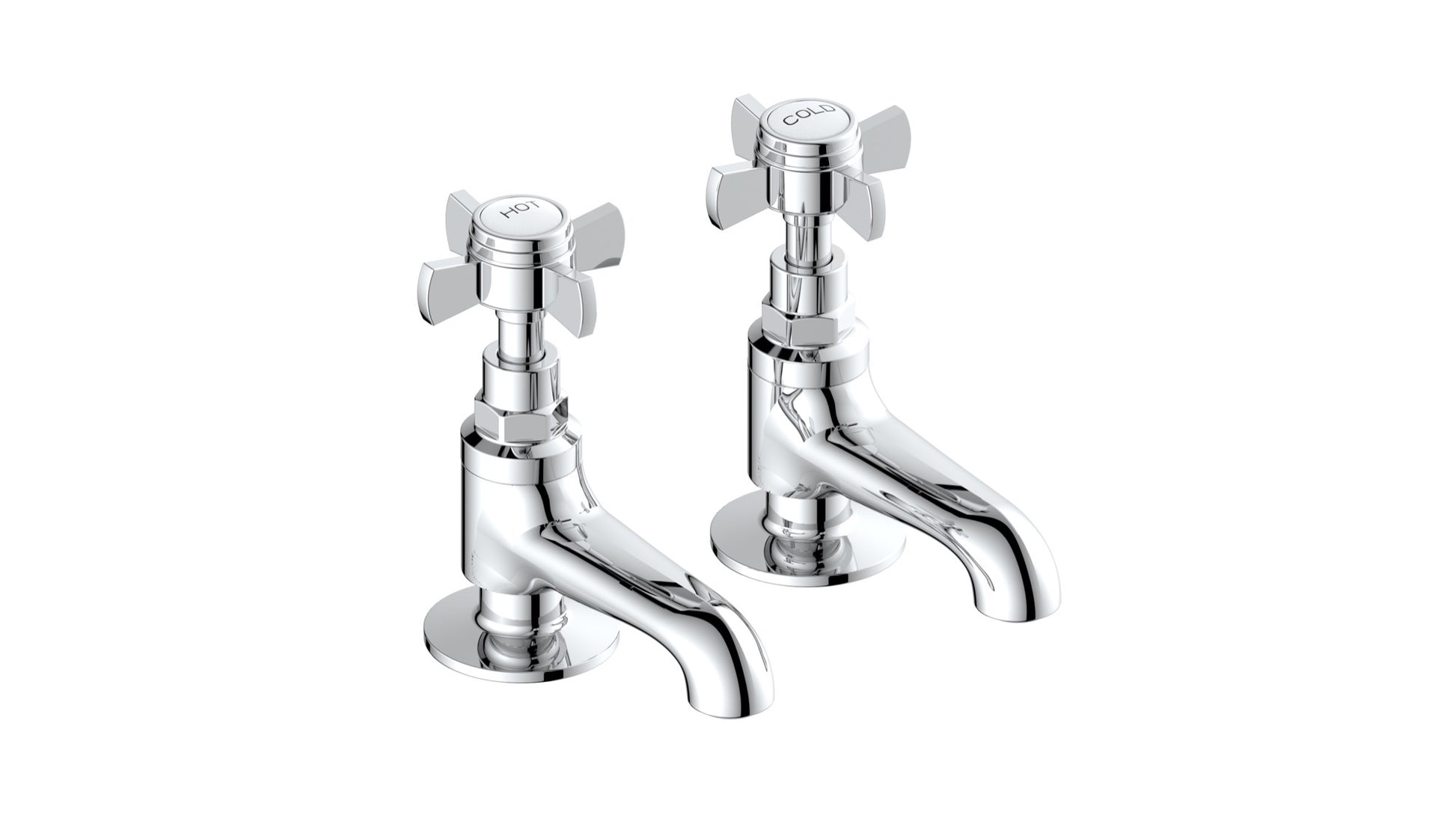 Kelmscott Bath Taps - Chrome (BT8184)