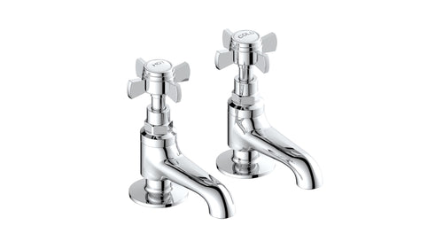 Kelmscott Bath Taps - Chrome (BT8184)