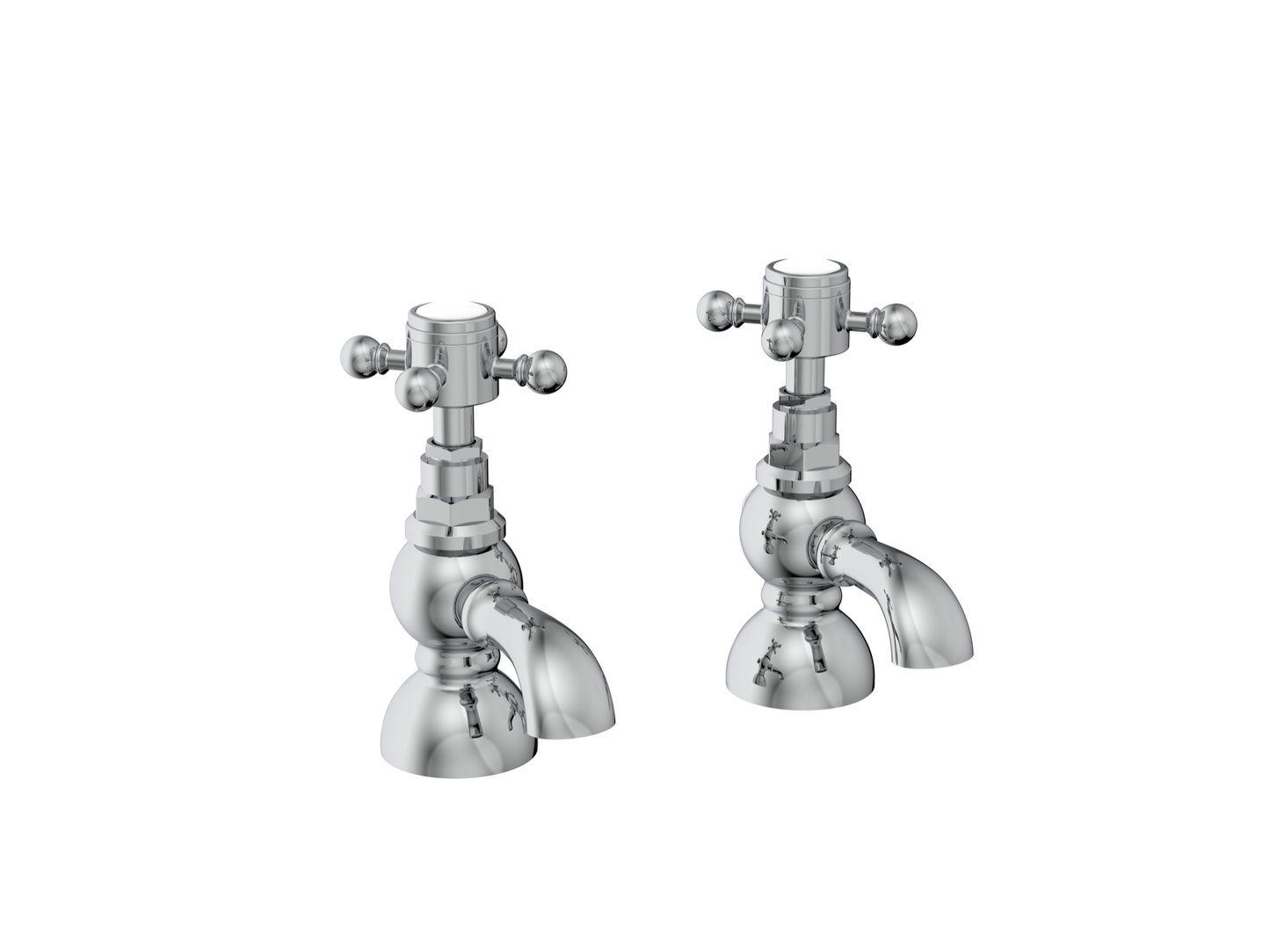Kingsford Basin Taps - Chrome (BT8194)