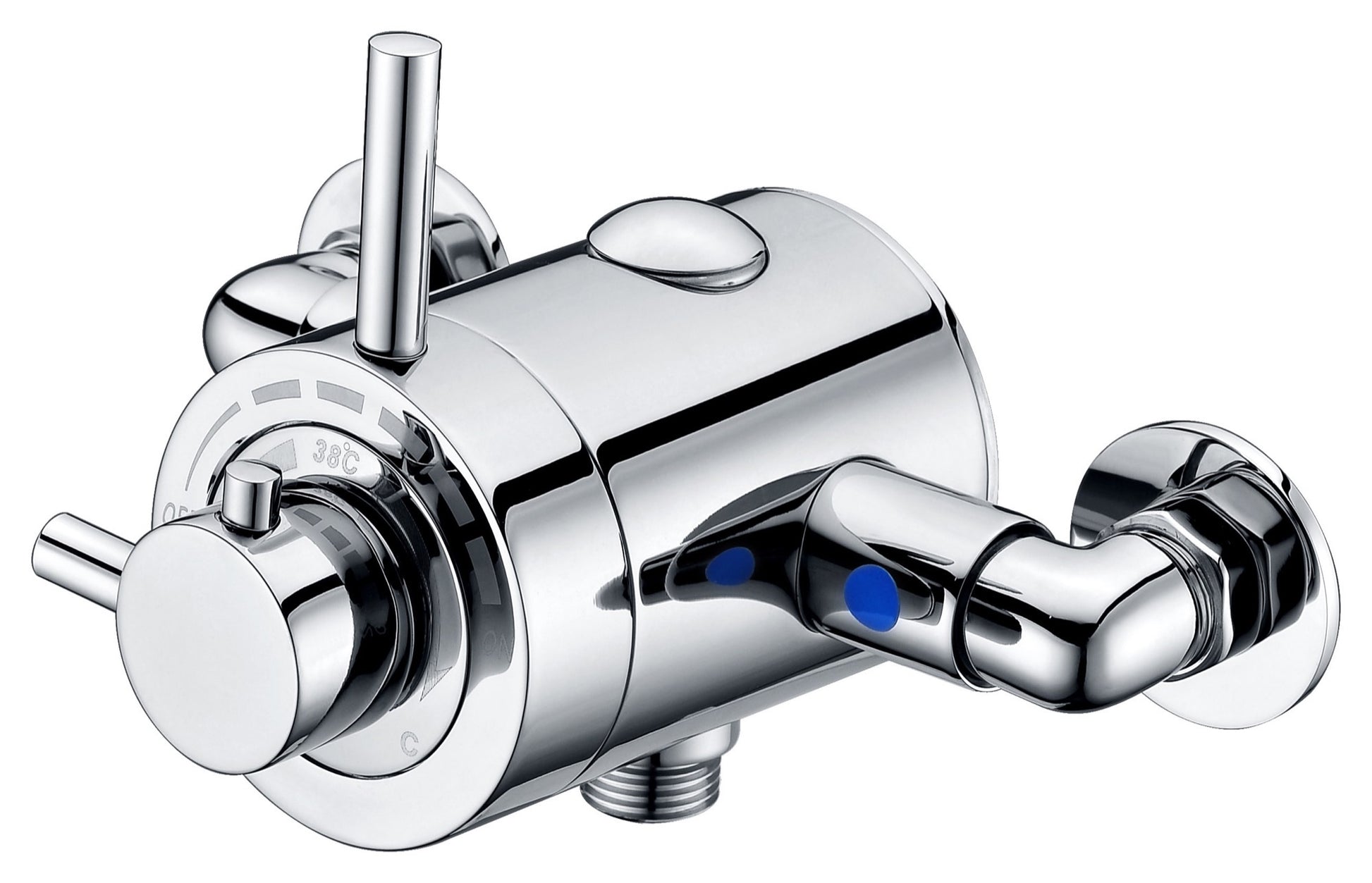 Malton Concentric exposed thermostatic - Chrome (BT8219)