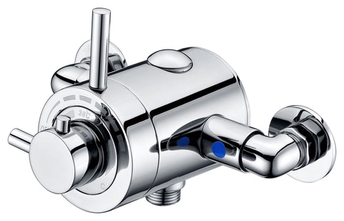 Malton Concentric exposed thermostatic - Chrome (BT8219)