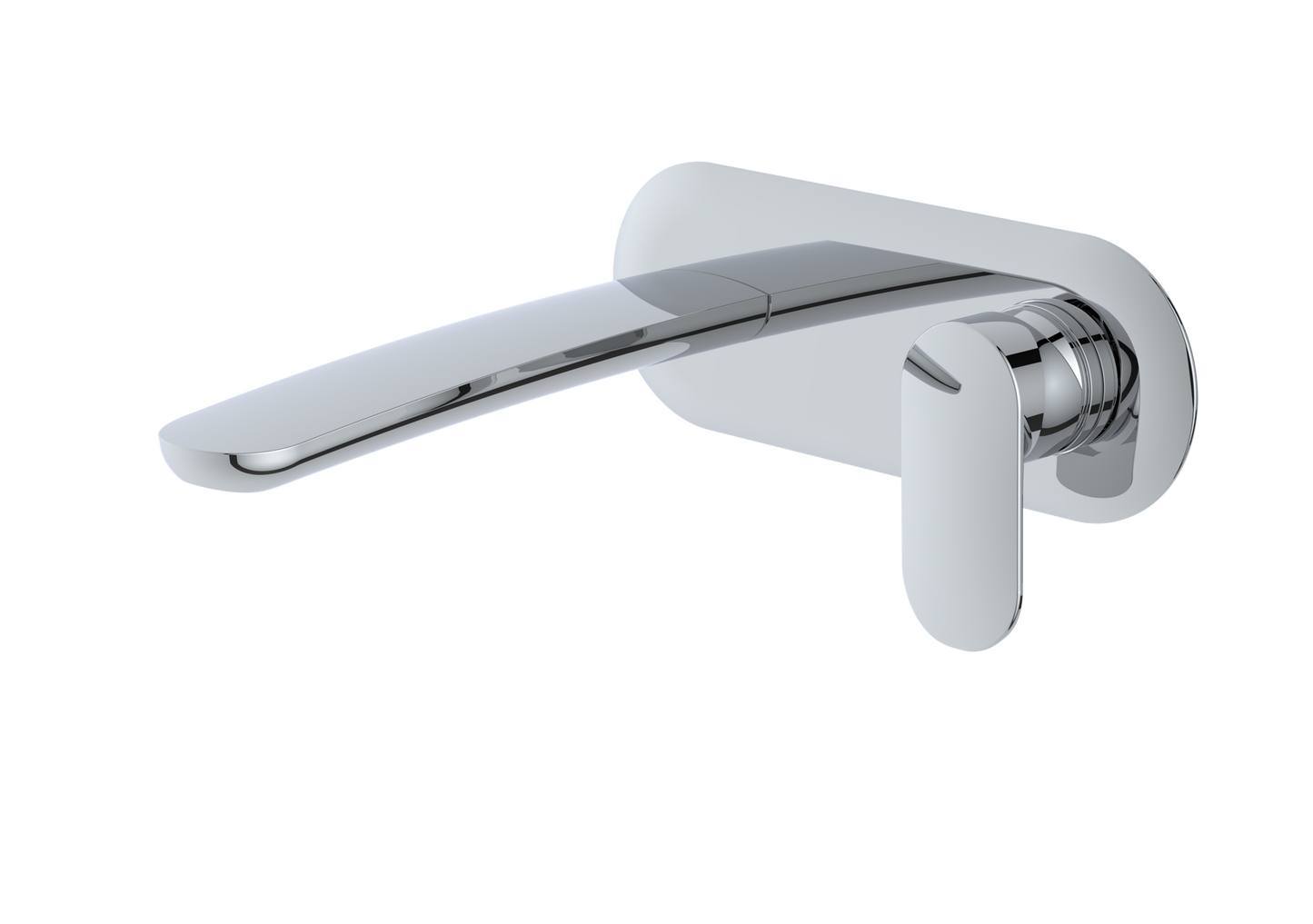 Milbourne Wall mounted basin mono mixer - Chrome (BT8237)