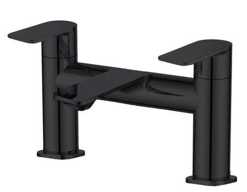 Ribston Deck mounted Bath Filler - Matt Black (BT8269)