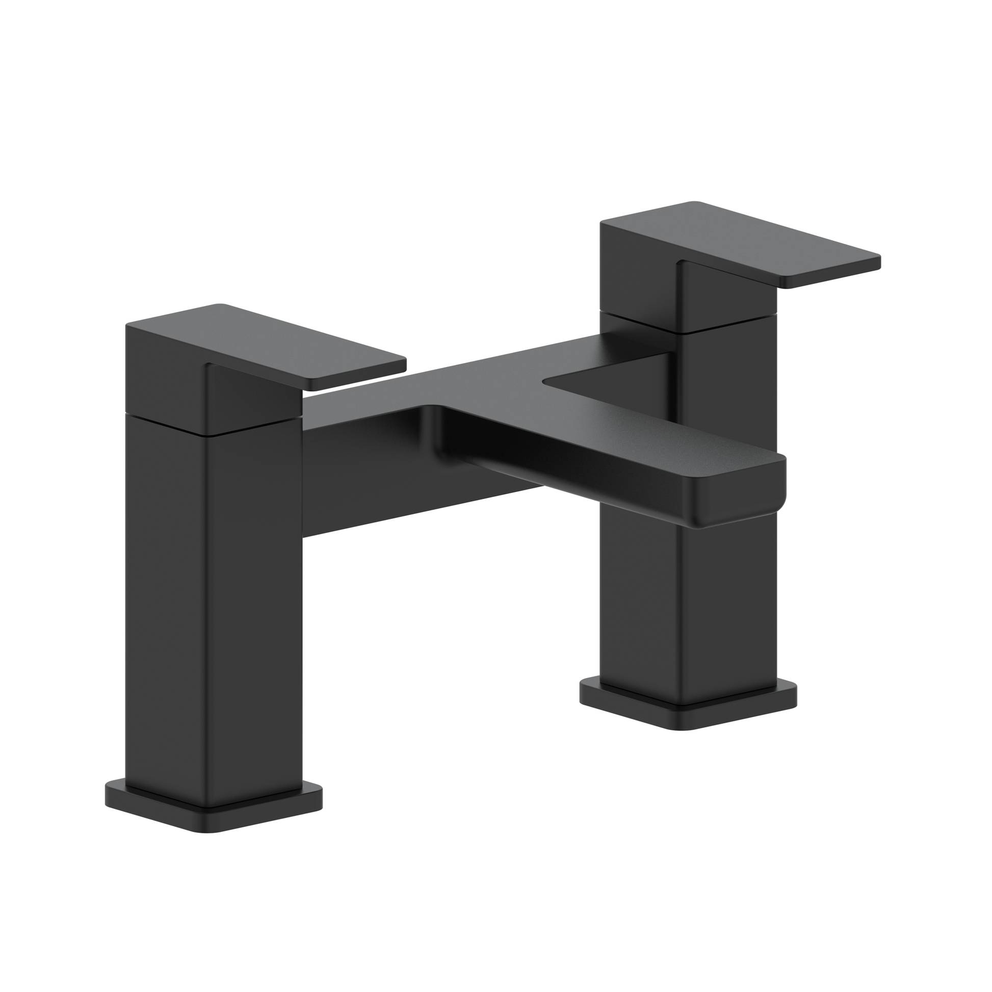 Rozel Bath Filler - Matt Black (BT8274)