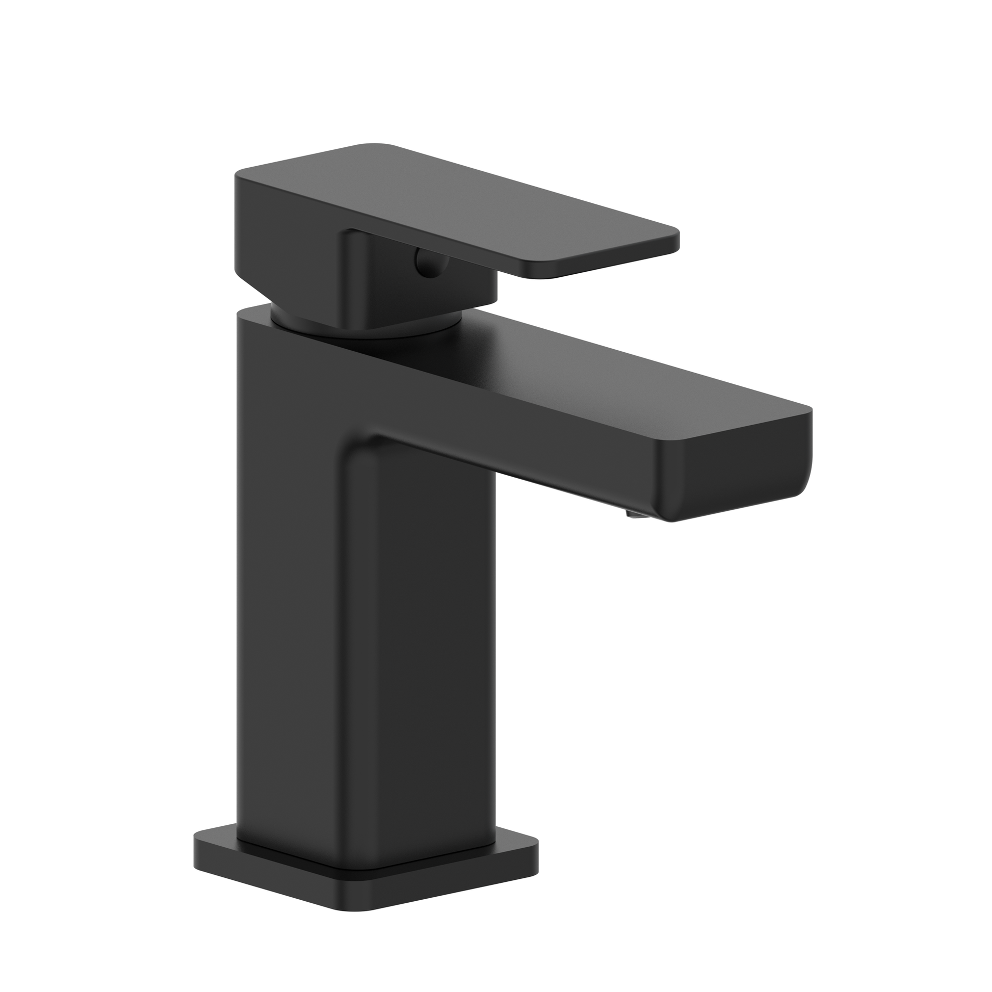 Rozel Basin Mono Mixer Inc. Sprung Waste - Matt Black (BT8276)