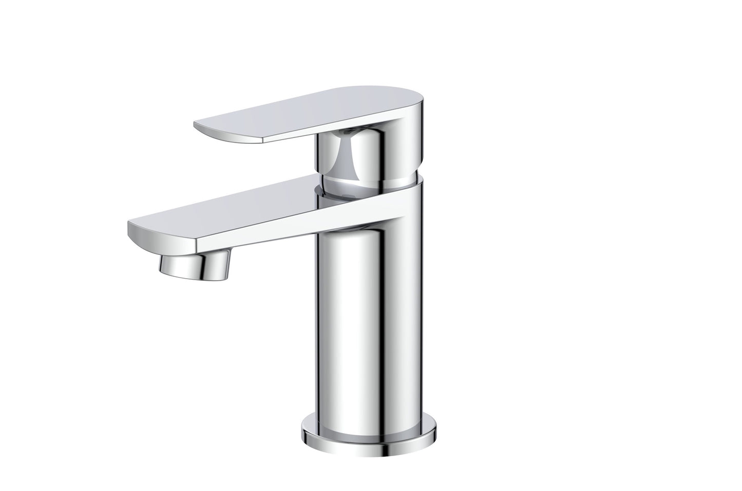Xanton Mini mono basin mixer (inc. sprung waste) - Chrome (BT8323)