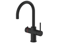 Etna 3-in-1 single lever boiler kitchen sink mixer - matt black (KT7001)
