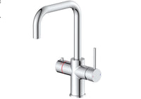 Etna 3-in-1 single lever boiler kitchen sink mixer - chrome (KT7003)