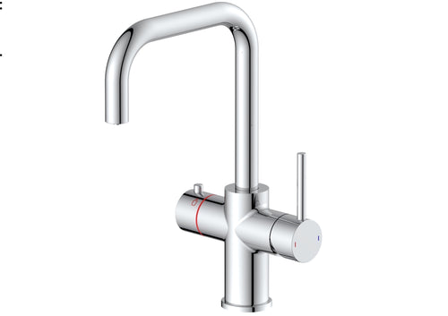 Etna 3-in-1 single lever boiler kitchen sink mixer - chrome (KT7003)