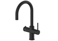 Etna 4-in-1 single lever boiler kitchen sink mixer - matt black (KT7007)