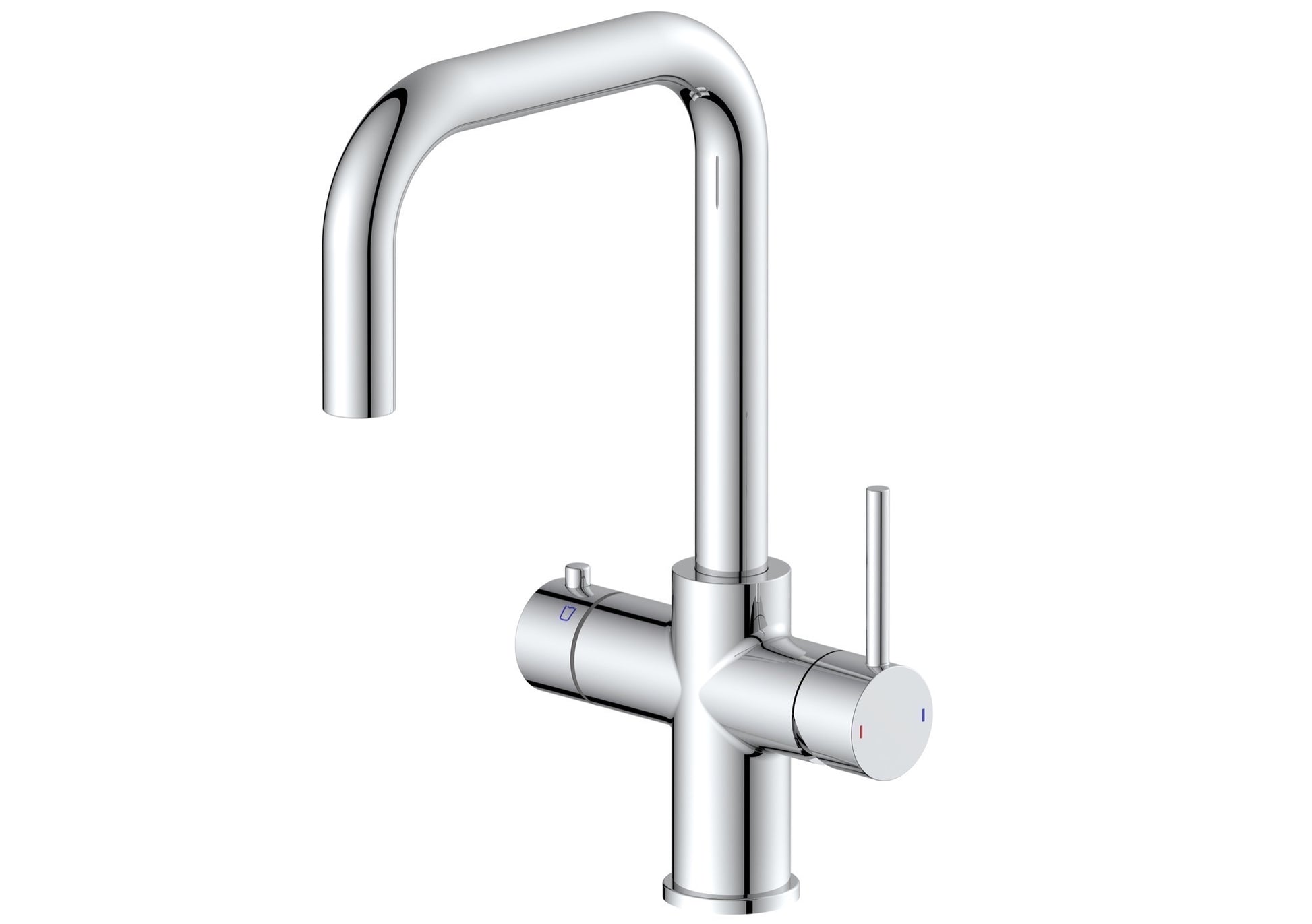 Etna 4-in-1 single lever boiler kitchen sink mixer - chrome (KT7009)
