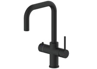 Etna 4-in-1 single lever boiler kitchen sink mixer - matt black (KT7010)