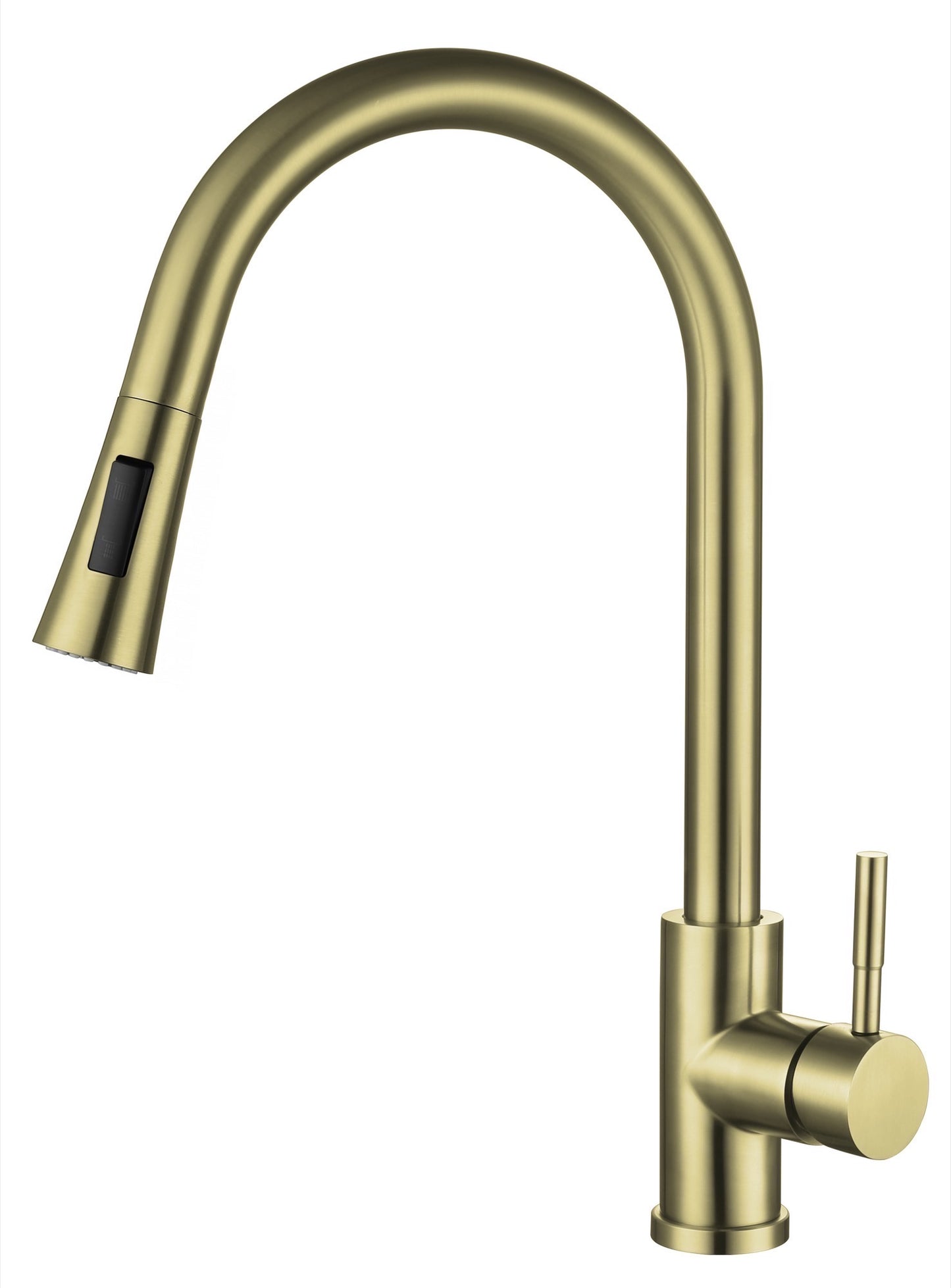 Marlow pull out kitchen sink mixer - brushed brass (KT7031)