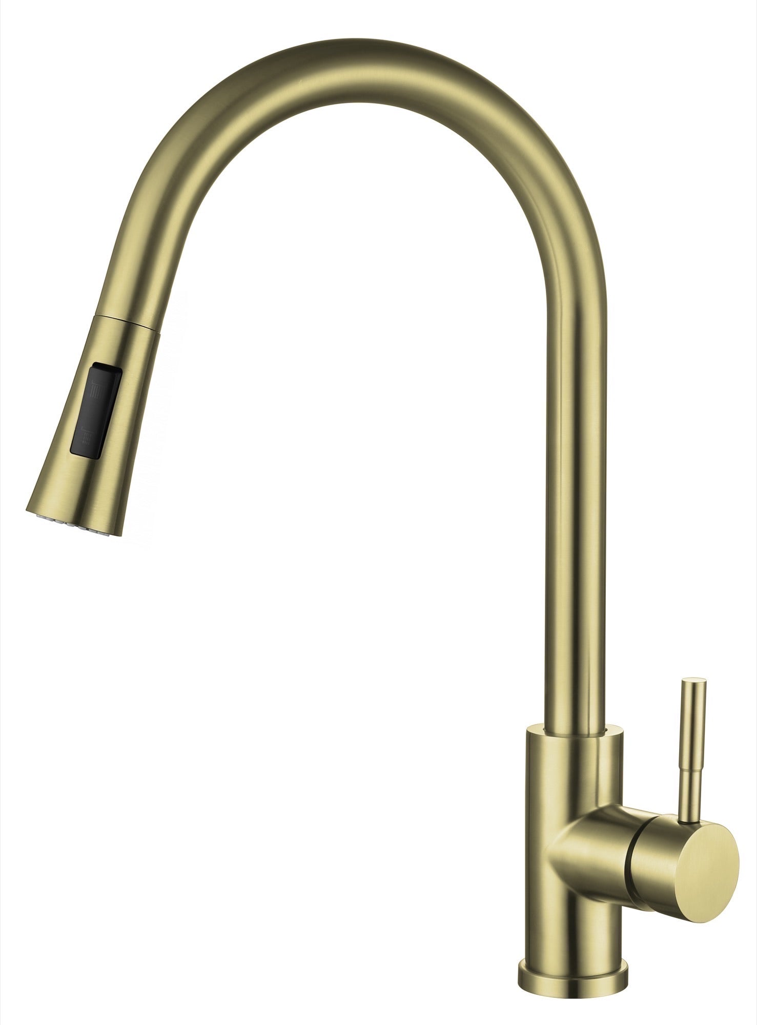 Marlow pull out kitchen sink mixer - brushed brass (KT7031)