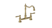 Wenlock traditional kitchen sink mixer - brushed brass (KT7042)