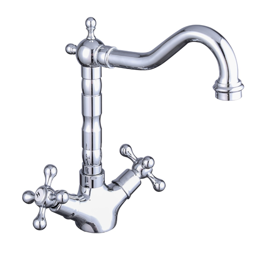 Wenlock traditional kitchen sink mixer - chrome (KT7044)