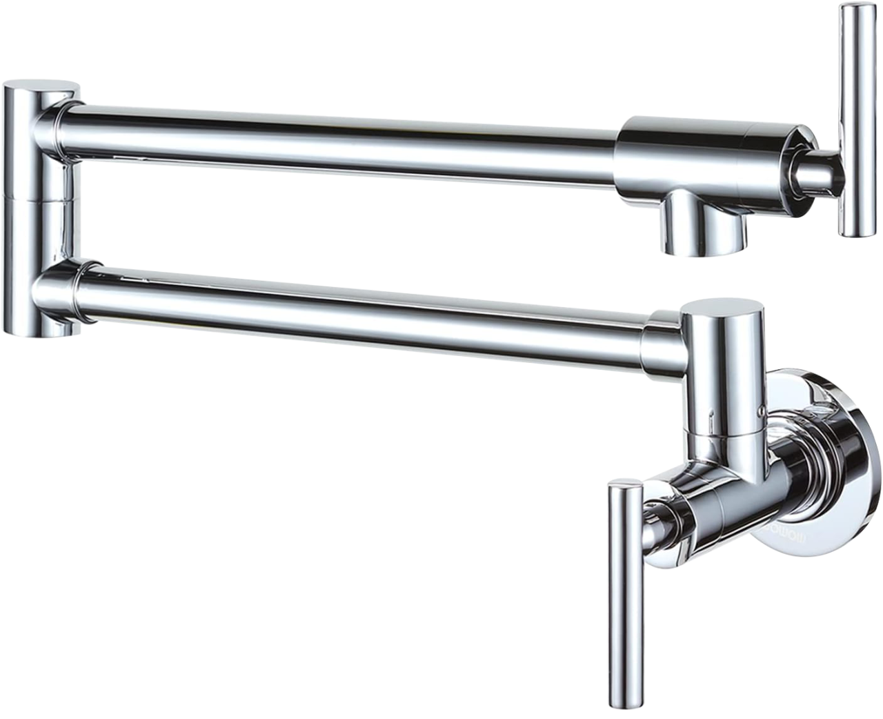 Porter wall mounted pot filler kitchen sink mixers - chrome (KT7046)