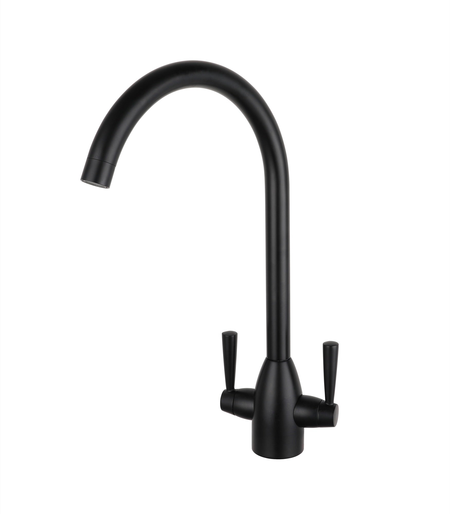 Marlow kitchen sink mixer - matt black (KT7061)