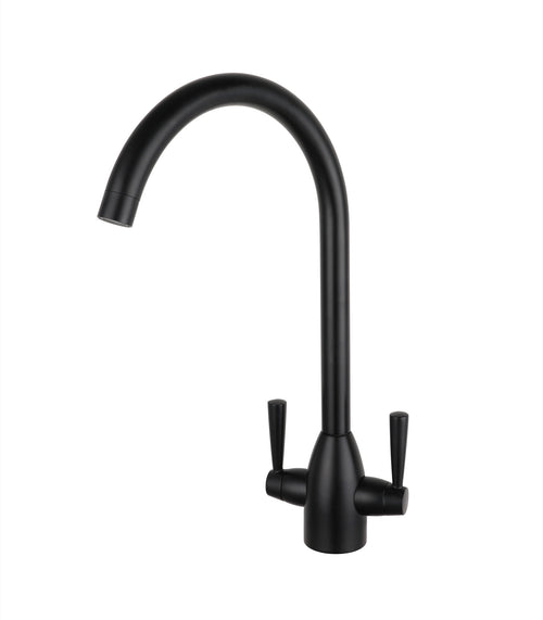 Marlow kitchen sink mixer - matt black (KT7061)