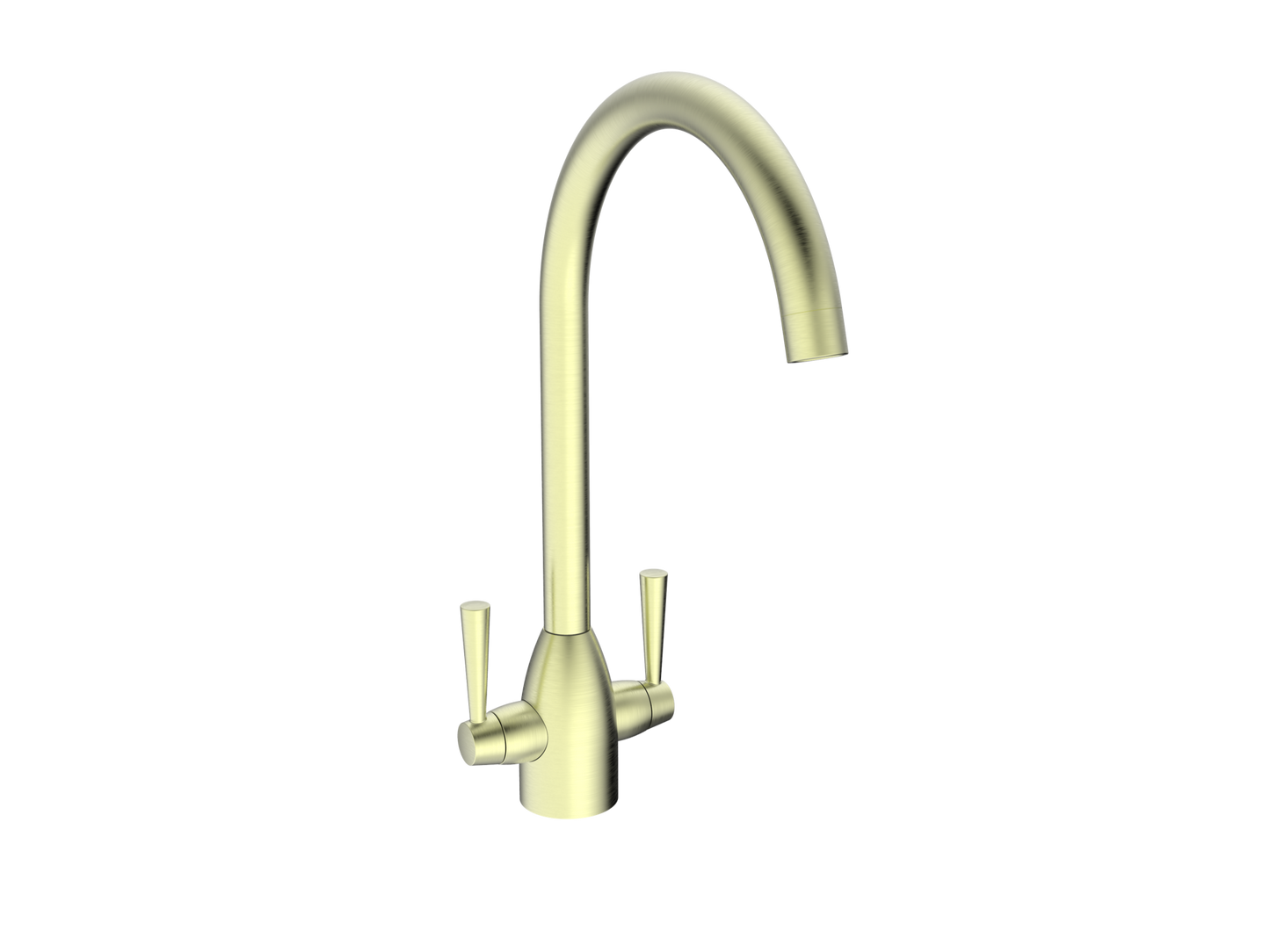 Marlow kitchen sink mixer - brushed brass (KT7062)