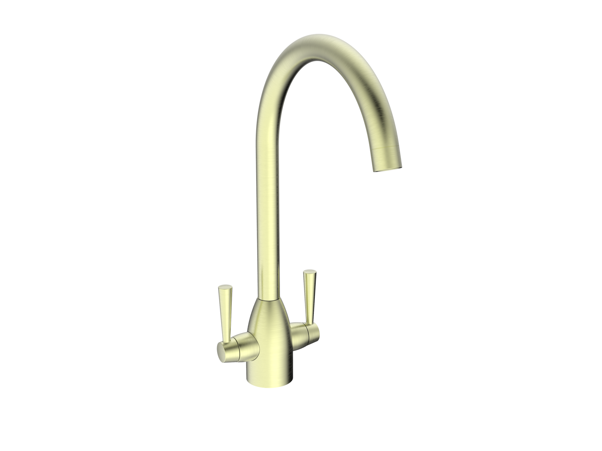 Marlow kitchen sink mixer - brushed brass (KT7062)