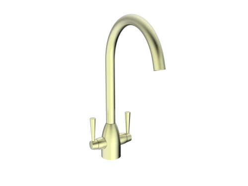 Marlow kitchen sink mixer - brushed brass (KT7062)