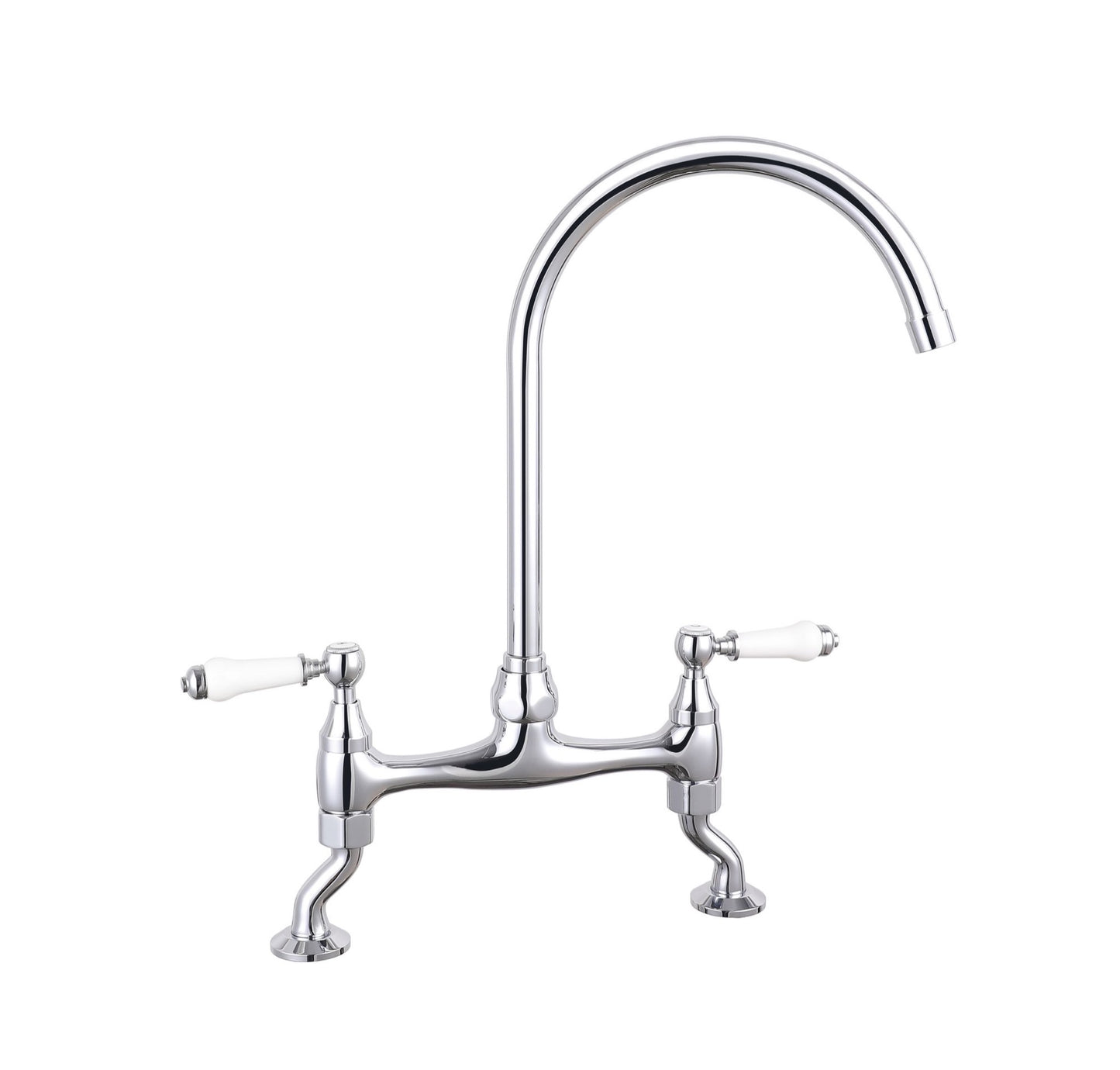 Wenlock traditional kitchen sink mixer - chrome (KT7066)