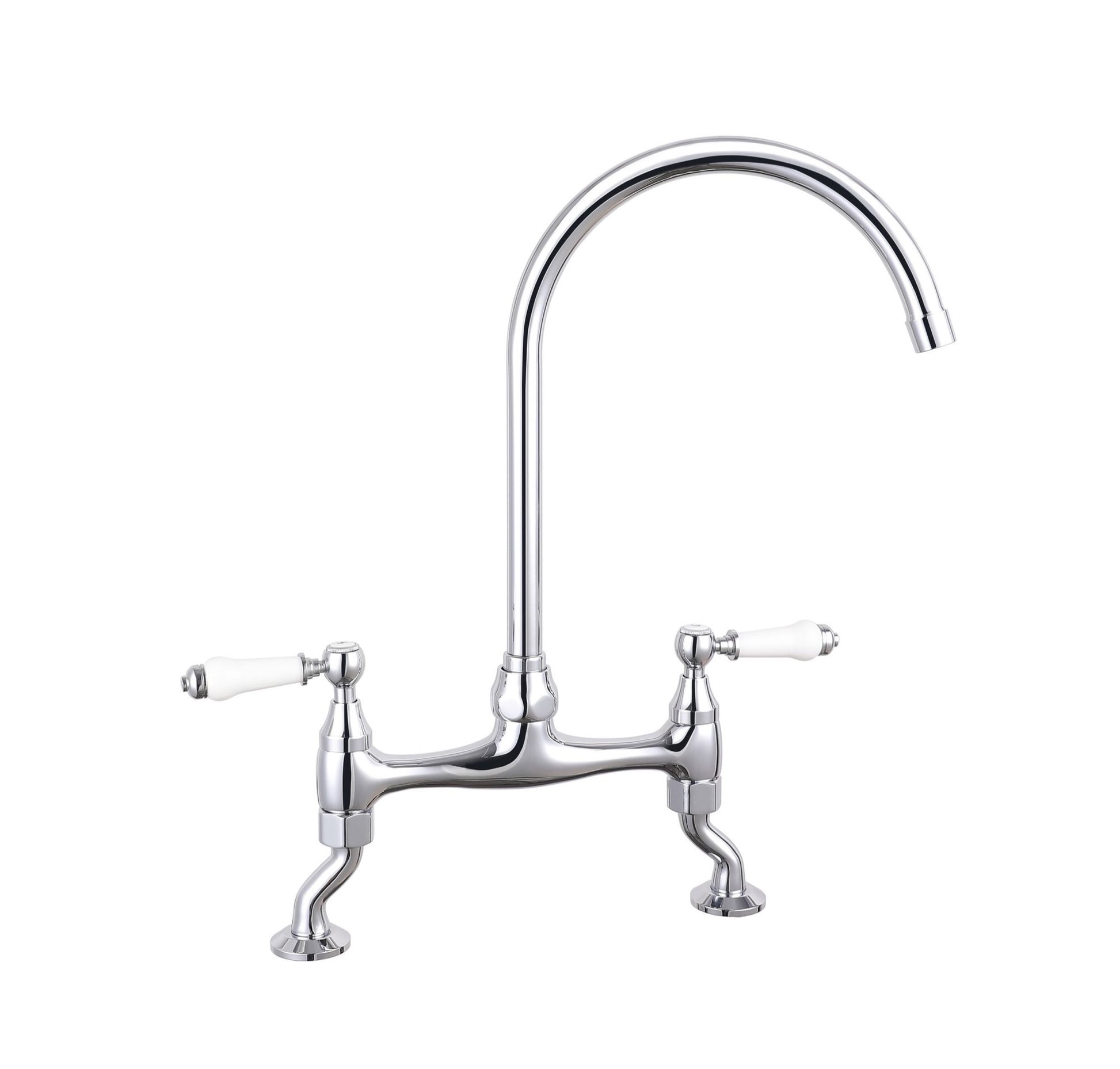 Wenlock traditional kitchen sink mixer - chrome (KT7066)