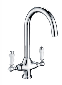 Wenlock traditional kitchen sink mixer - chrome (KT7067)