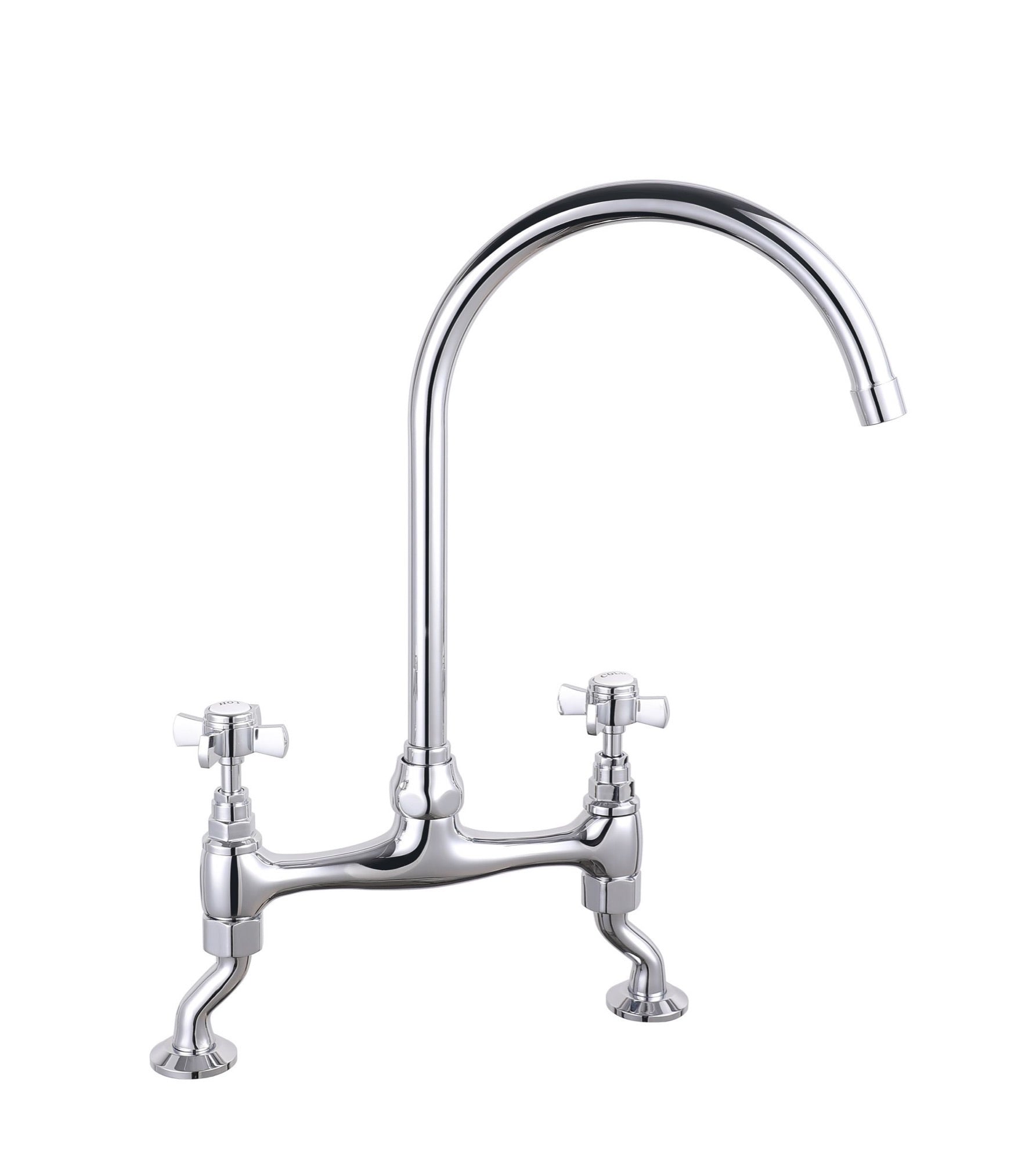 Wenlock traditional kitchen sink mixer - chrome (KT7070)