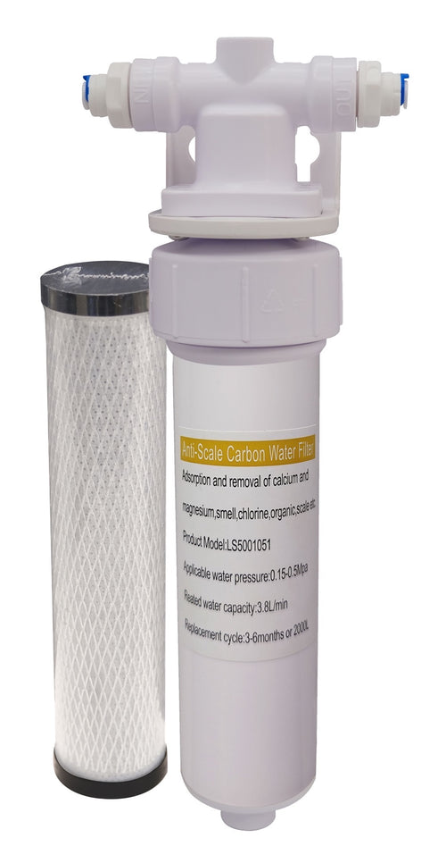 Etna anti-scale carbon water filter system for boiling water taps (cartridge)