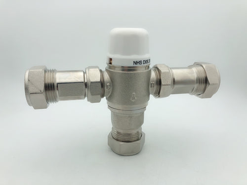 Thermostatic mixing valve - DN22 - chrome (RA7002)
