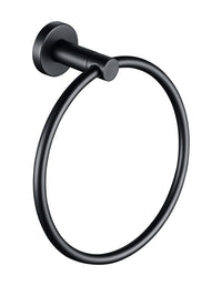 Aldbourne Towel ring - Matt Black (RA8014)