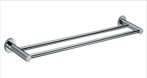 Aldbourne Double towel bar - Chrome (RA8047)