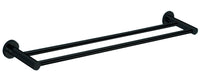 Aldbourne Double towel bar - Matt Black (RA8048)