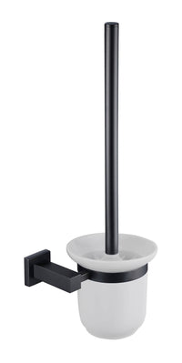 Axbridge Toilet brush & holder - Matt Black (RA8067)