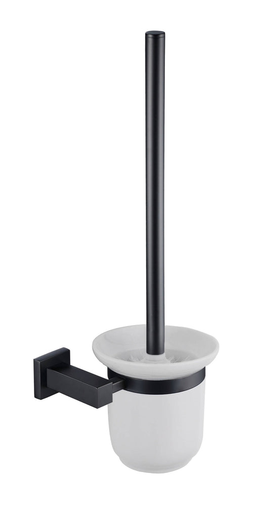 Axbridge Toilet brush & holder - Matt Black (RA8067)