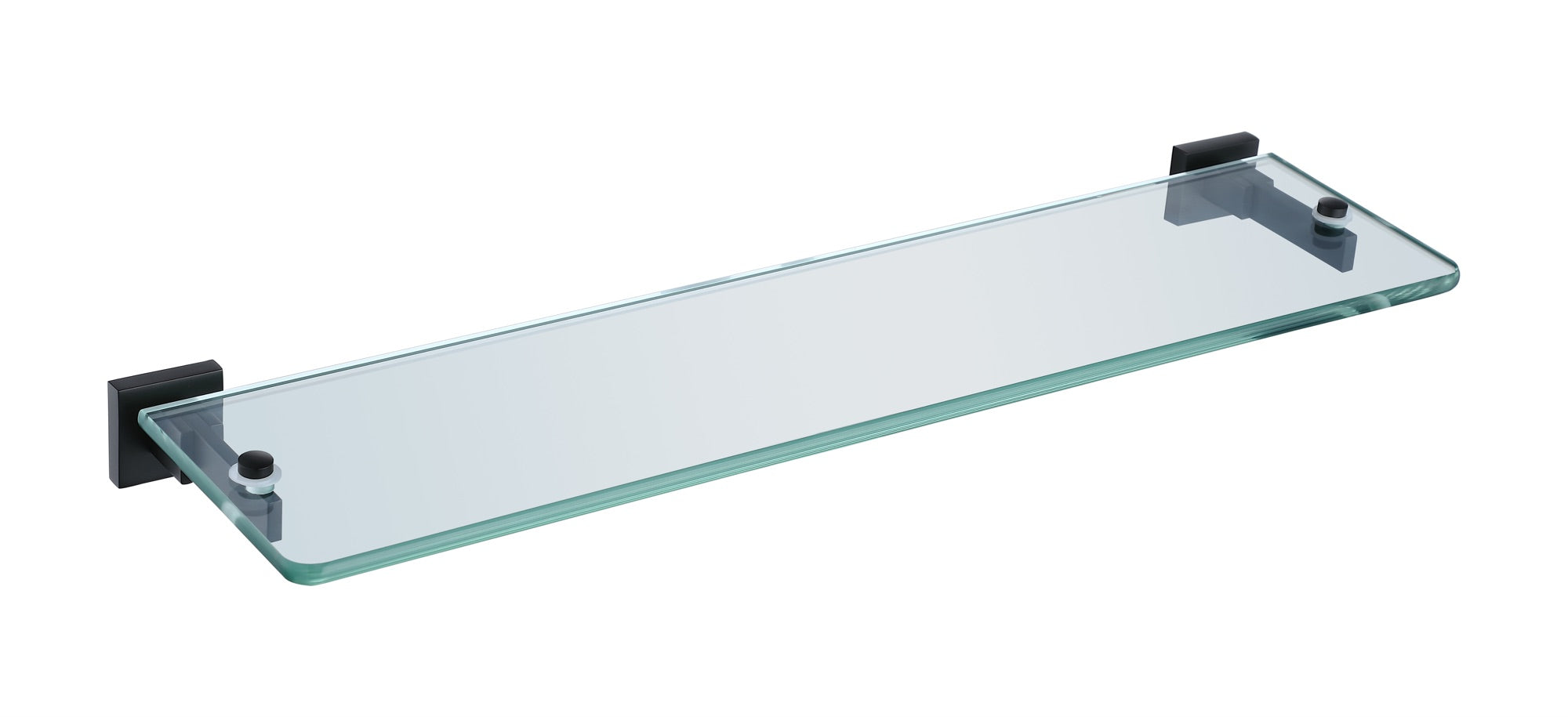 Axbridge Glass shelf - Matt Black (RA8076)