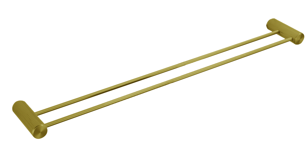 Dakeham Double towel bar - Brushed Gold (RA8106)