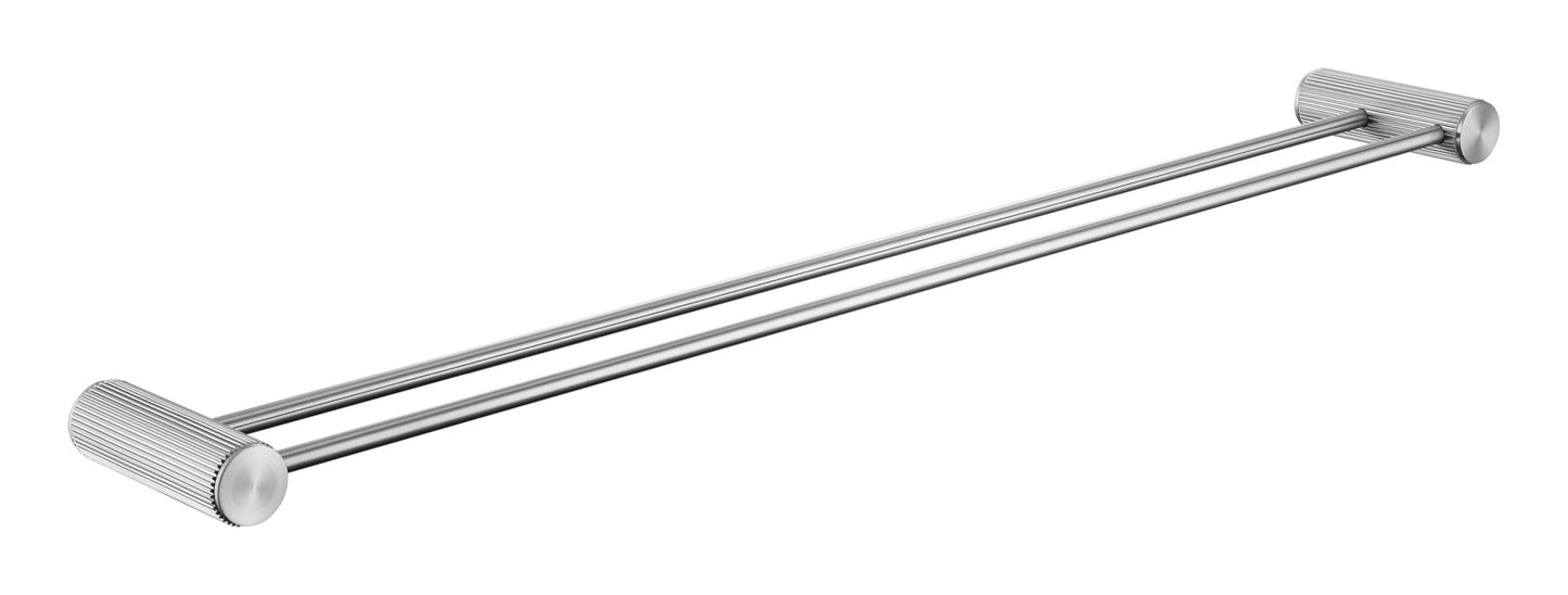 Dakeham Double towel bar - Chrome (RA8109)